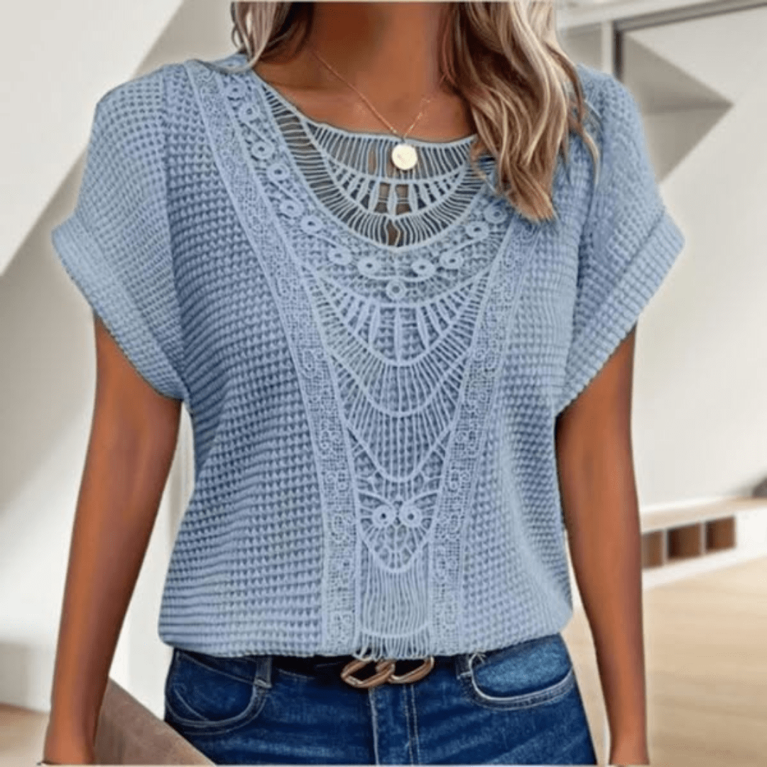 Estelle – Elegante Bluse im Ibiza-Stil