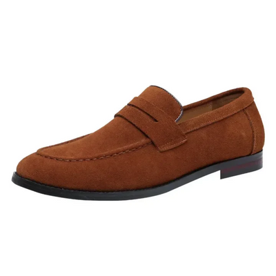 Klassische Penny Loafer aus Wildleder