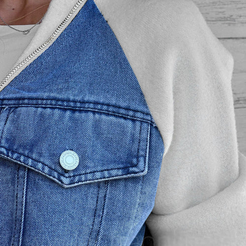 Felicia | Einzigartige Jeansjacke mit Vintage-Touch