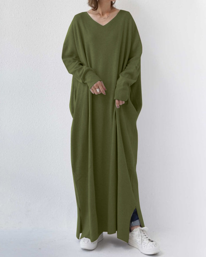 Sofia | Elegantes Winter-Maxikleid
