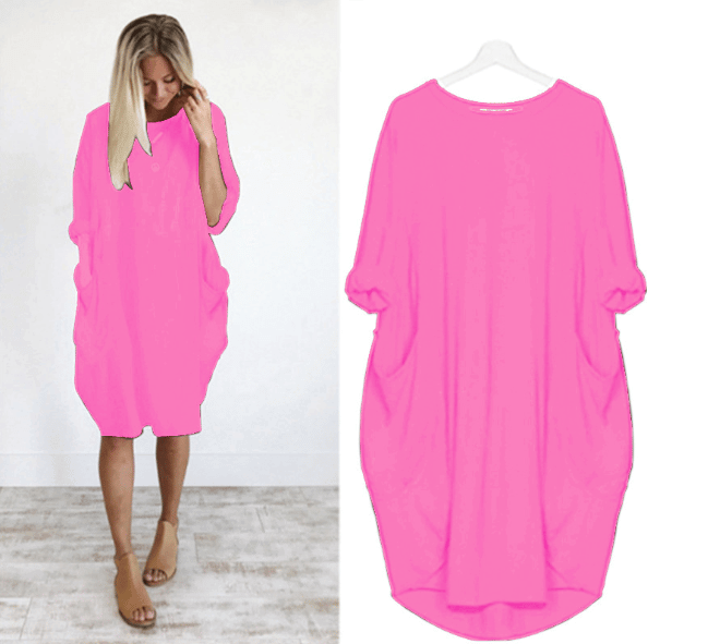 Minelotte | Komfortables Taschenkleid