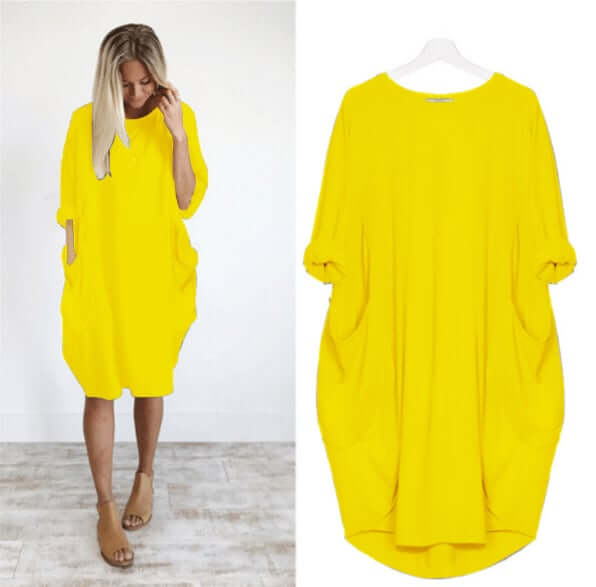 Minelotte | Komfortables Taschenkleid
