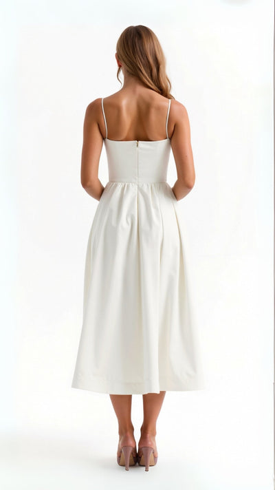 Carmeline | Maxikleid mit fließender Silhouette