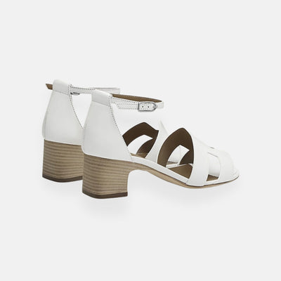 Elena | Sandalen mit Knöchelriemen und Absatz