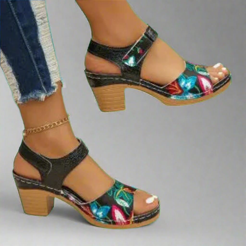 Marisa | Stylische Peep-Toe-Sandalen