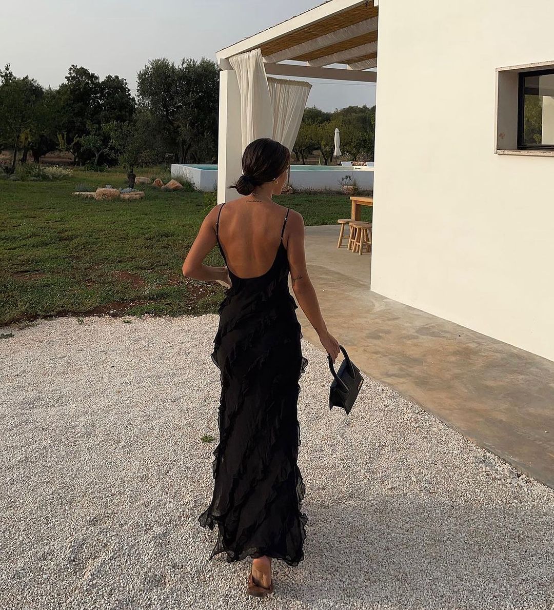 Zara - Elegantes Rüschenkleid