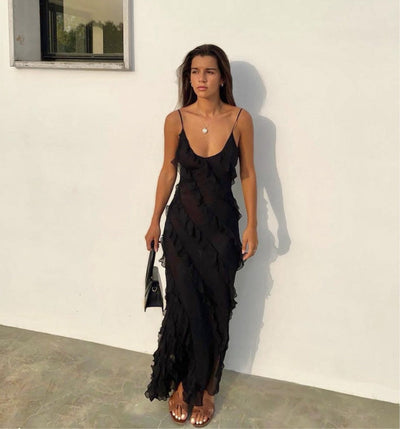 Zara - Elegantes Rüschenkleid