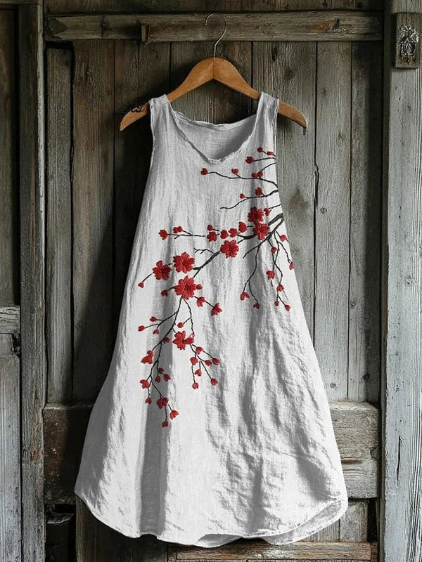 Alma – Kleid mit Kirschblüten-Print