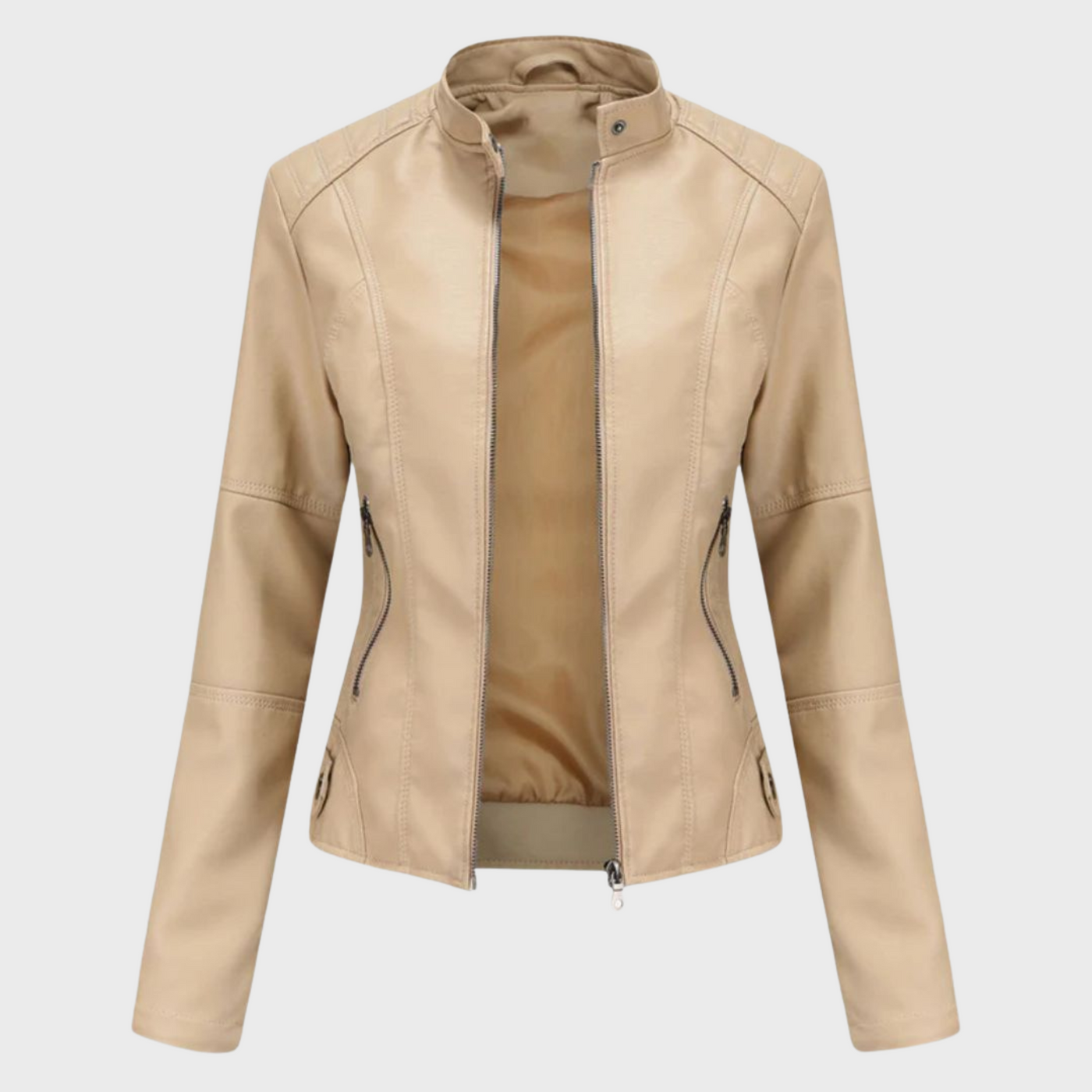 Damen Lederjacke NovaStyle