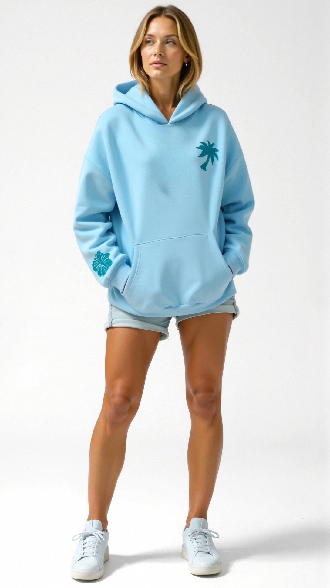 Avilda | Moderner bestickter Hoodie