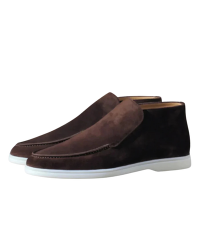 Hochwertige Wildleder Slip-On Boots
