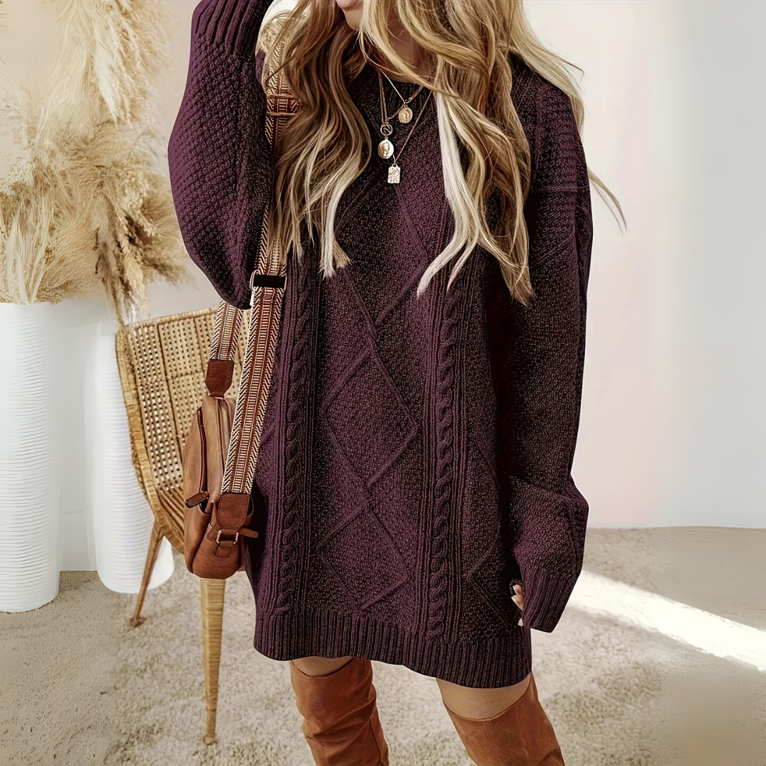 Mélodie | Robe en maille