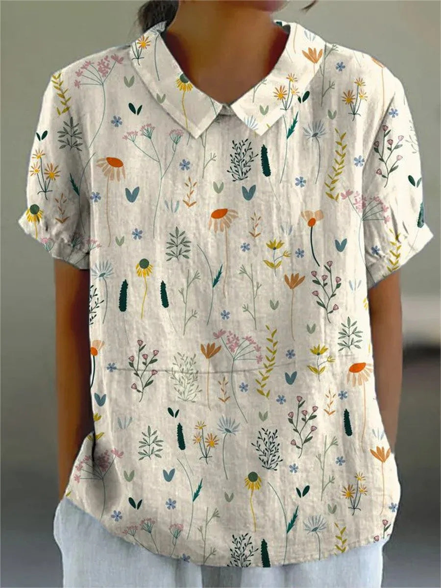 Selma | Schicke, von der Natur inspirierte Bluse