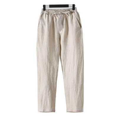 Bjarne | Hose mit Kordelzug und luftiger Passform