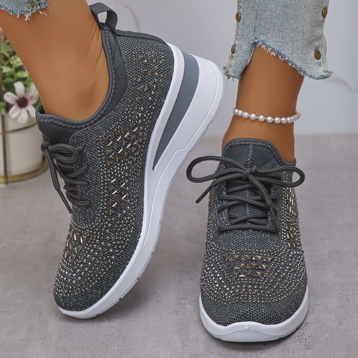 Lässige, modische, atmungsaktive orthopädische Turnschuhe 