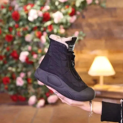 Waterproof, Warm Retro Style Snow Boots