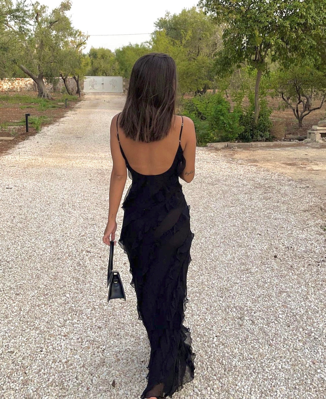 Zara - Elegantes Rüschenkleid
