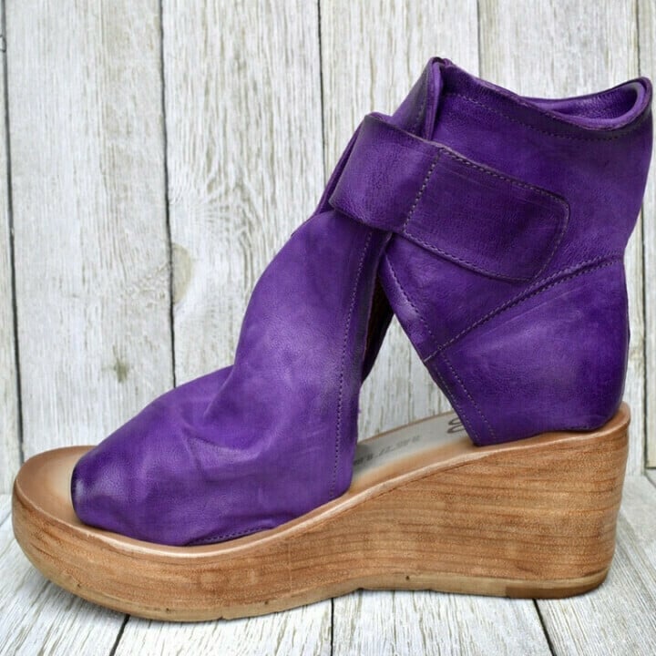 Orthopädische Keilsandalen im Boho-Stil für Damen