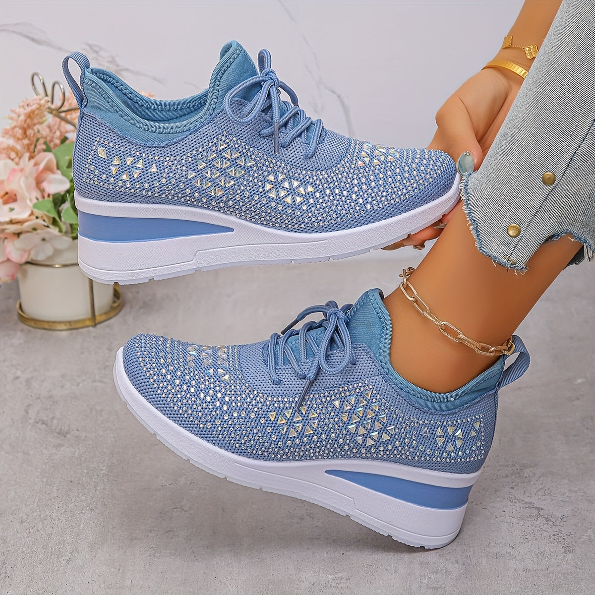 Lässige, modische, atmungsaktive orthopädische Turnschuhe 