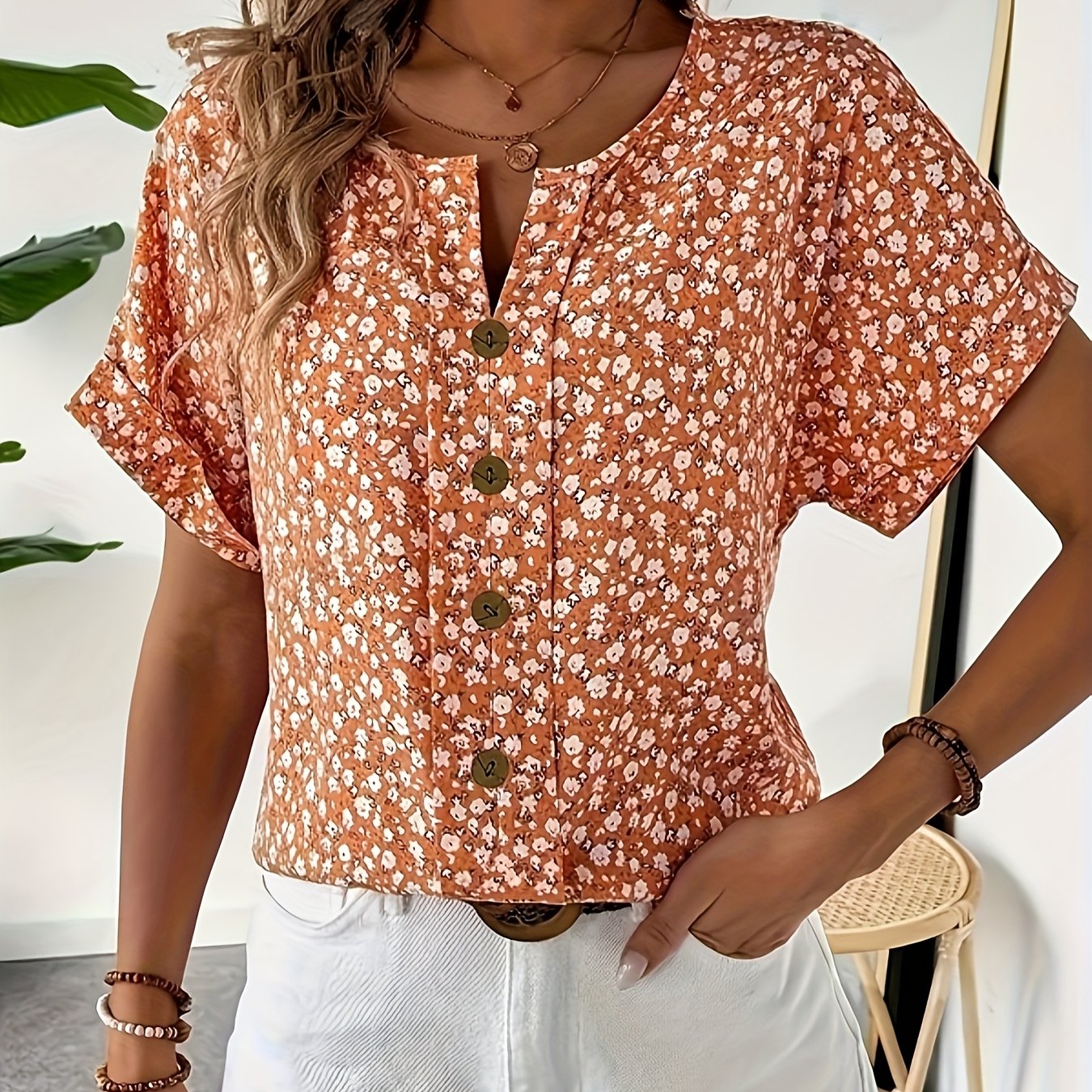 Elna – Natürliche Bluse für jeden Sommermoment