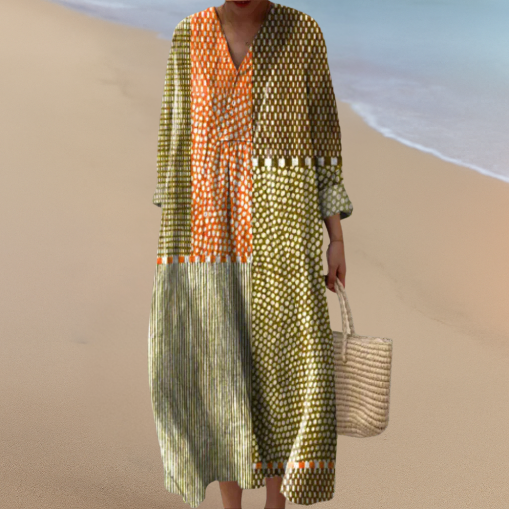 Abigail Boho Maxikleid