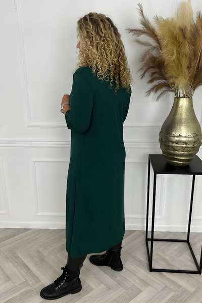 Olivia | Maxi-Hemdkleid aus knitterfreier Seide
