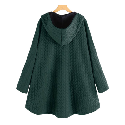 Josefin | Elegante Stepp-Kapuzenjacke mit Knöpfen