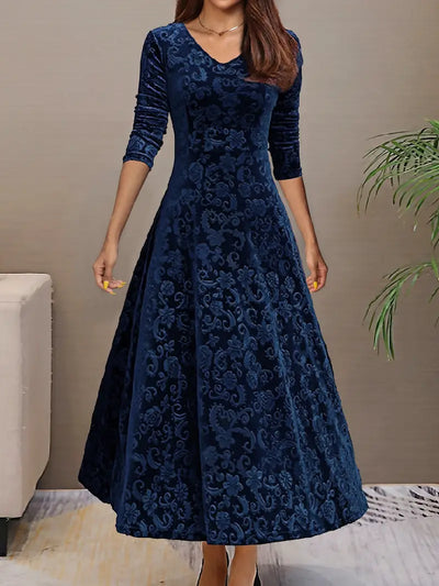 Yvonne | Stilvolles Blumenkleid
