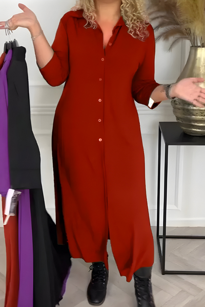 Olivia | Maxi-Hemdkleid aus knitterfreier Seide