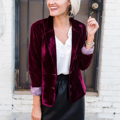 Amara | Stilvoller Langarm-Blazer