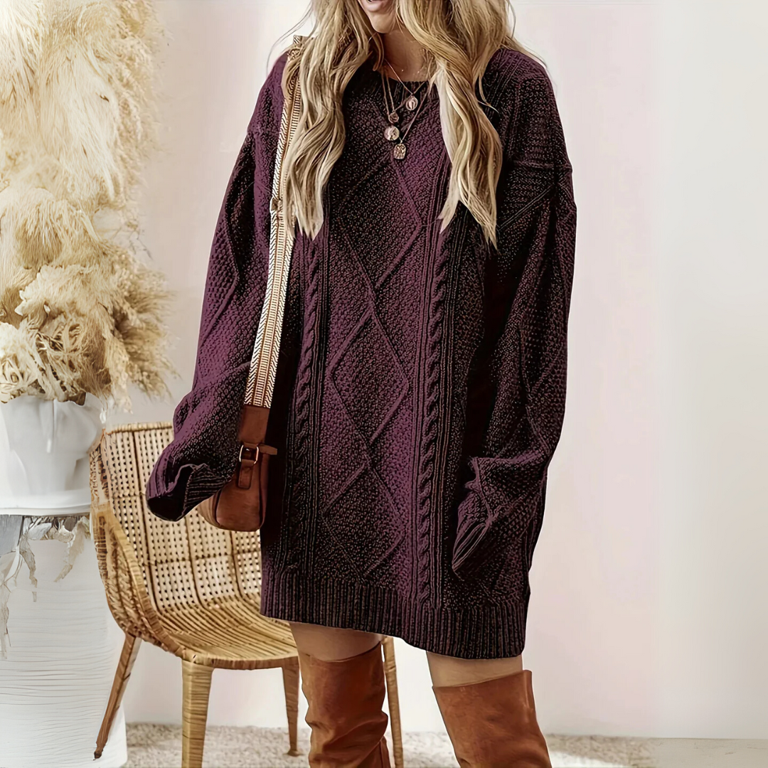 Mélodie | Robe en maille