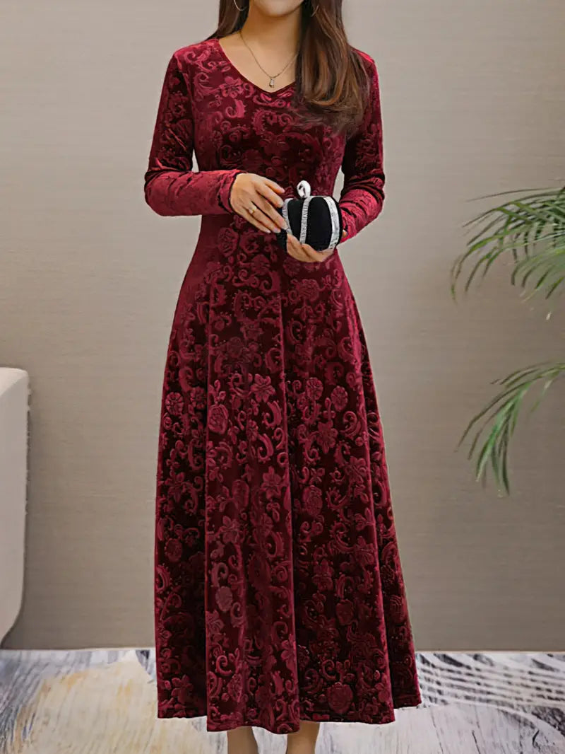 Yvonne | Stilvolles Blumenkleid