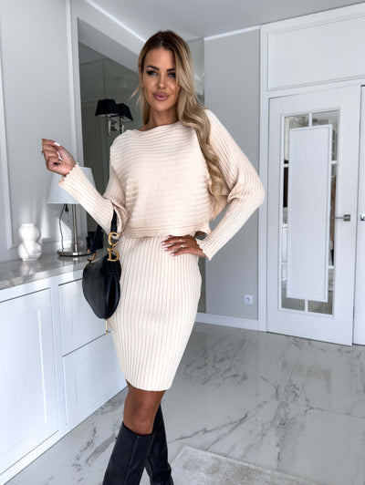 Knit Sweater and Strappy Dress Set
