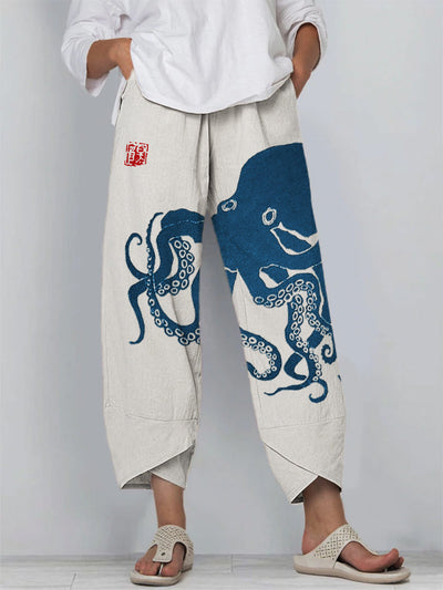 Charlotte | Ukiyo Octopus Pants