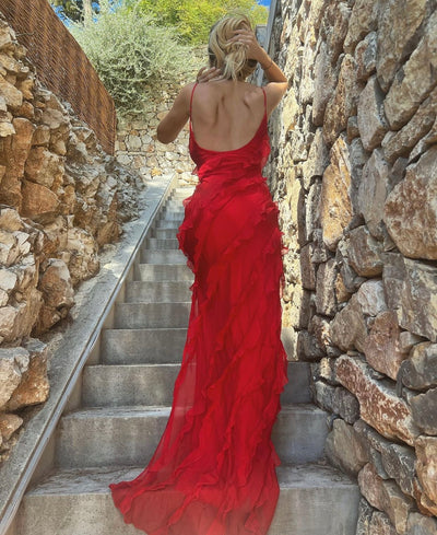 Zara - Elegantes Rüschenkleid