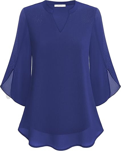 Petra – Chiffon-A-Linien-Bluse