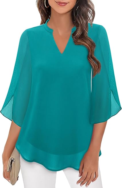 Petra – Chiffon-A-Linien-Bluse