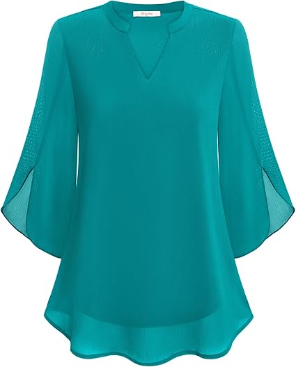 Petra – Chiffon-A-Linien-Bluse