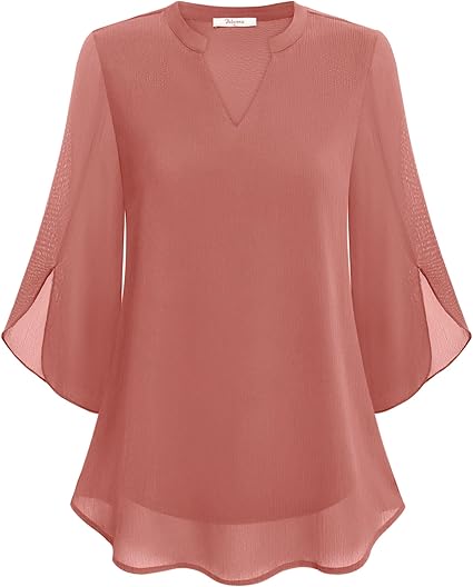 Petra – Chiffon-A-Linien-Bluse