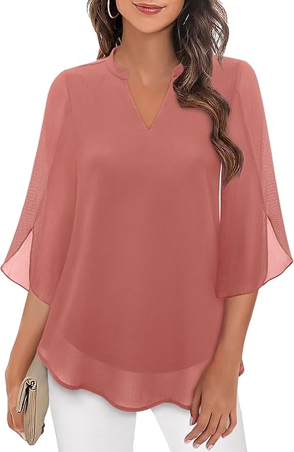 Petra – Chiffon-A-Linien-Bluse