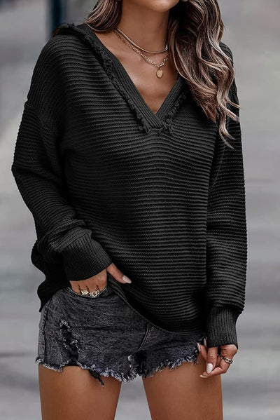 Camilla | Pull à capuche en maille 