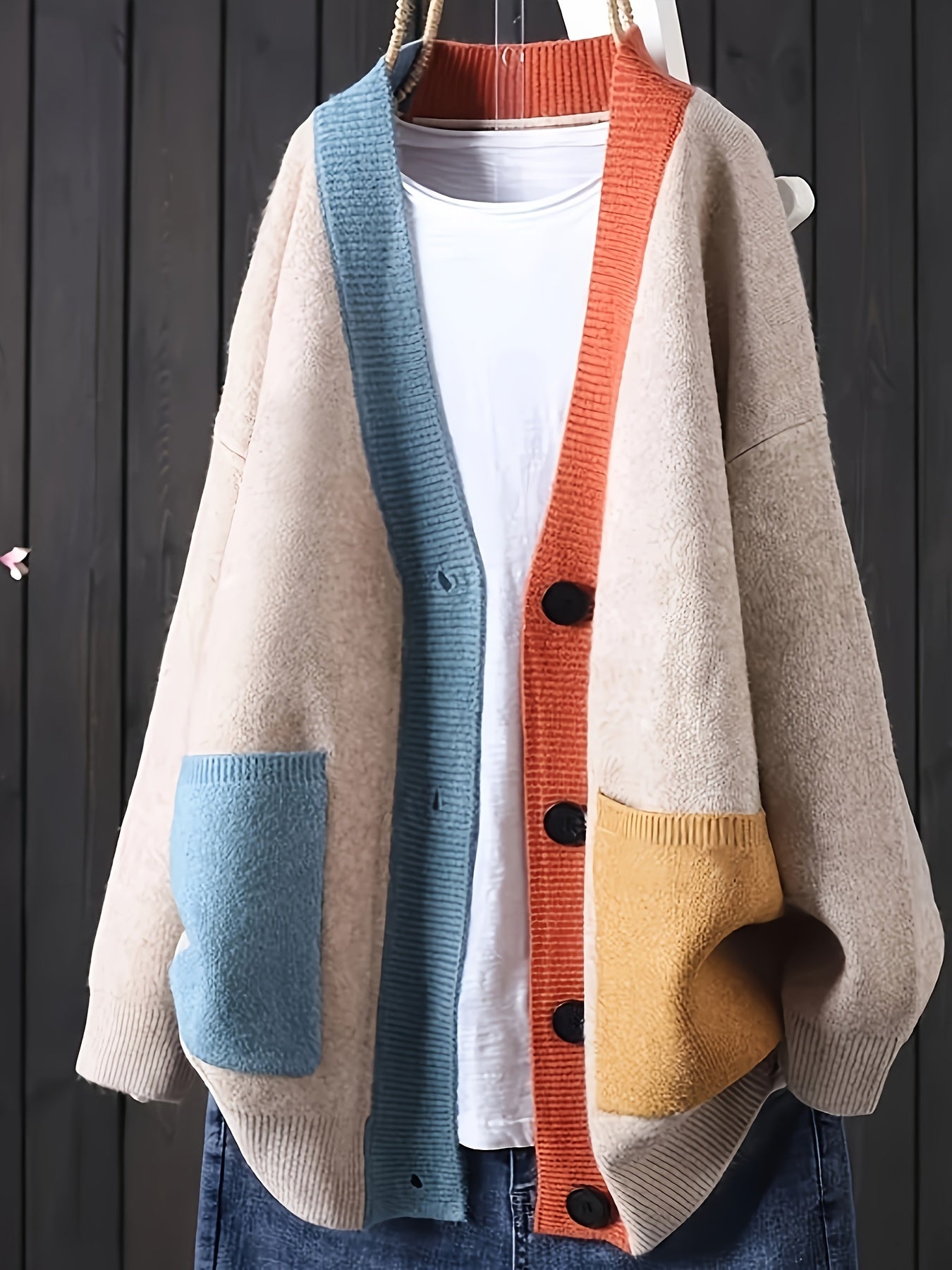 Sofia | Entspannter bunter Cardigan