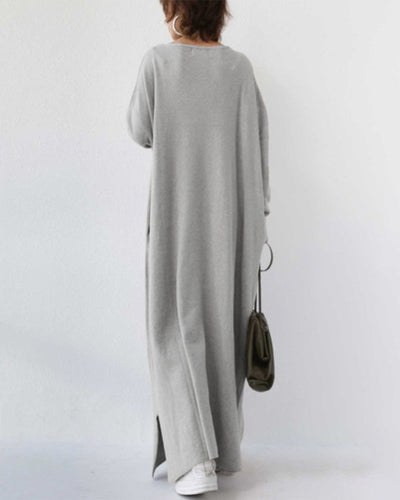 Sofia | Elegantes Winter-Maxikleid