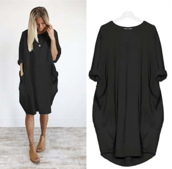 Minelotte | Komfortables Taschenkleid