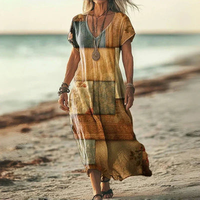 Piera | Kleid mit Farbverlaufsanhänger