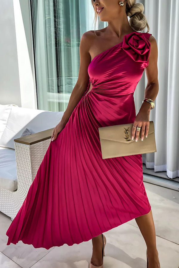 Paula | Blumenschulterkleid