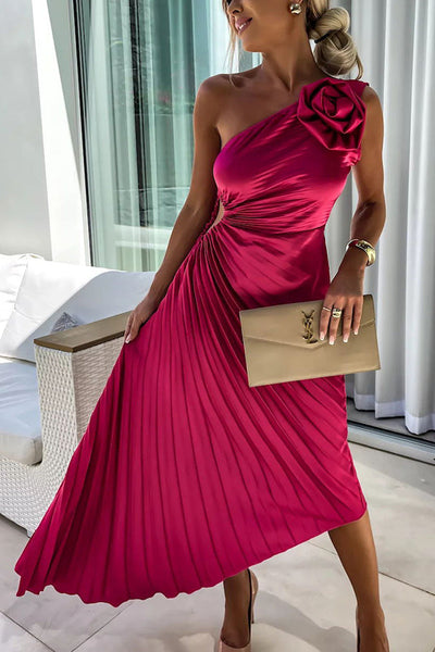 Paula | Blumenschulterkleid