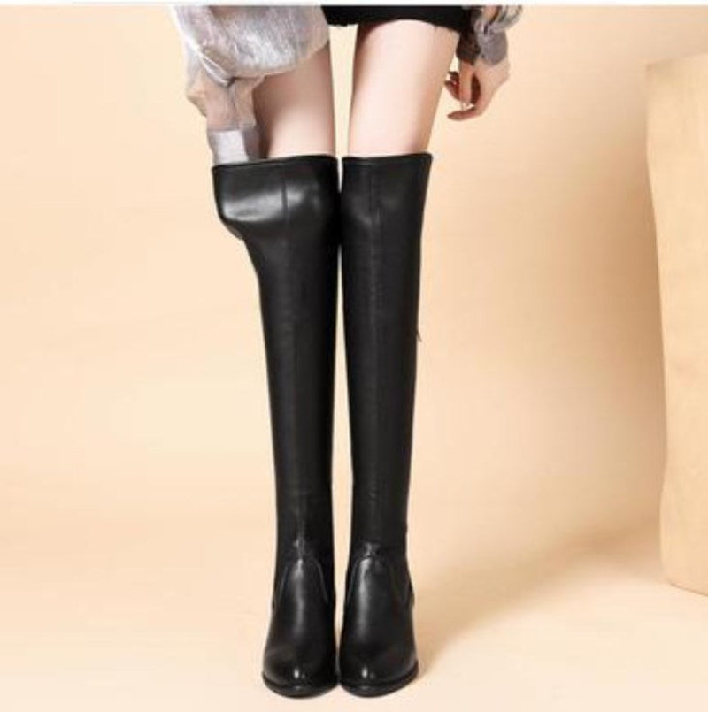 47% DISCOUNT✨Autumn-Winter Collection✨Warm Leather Ankle Boots for Women✨Slimming