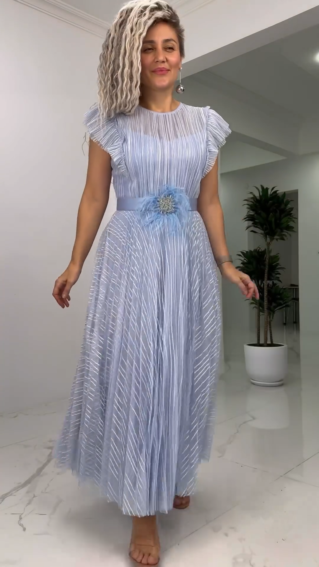 Veronica | Luxuriöses langes Kleid