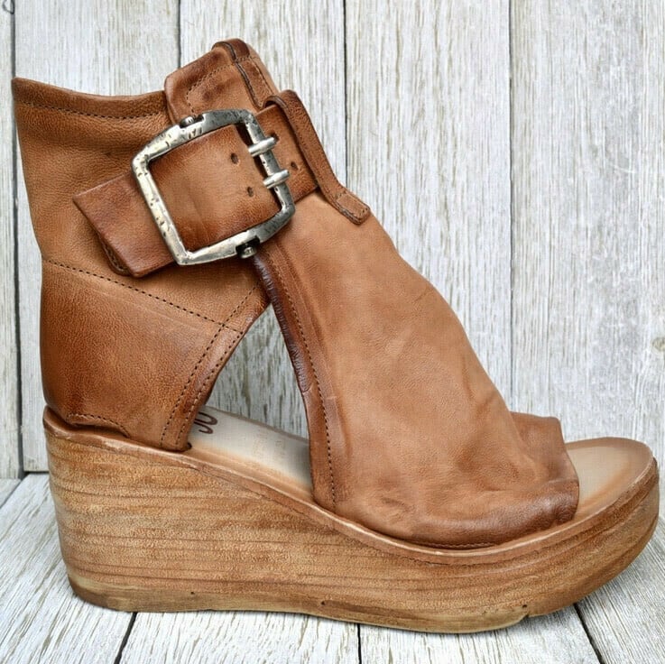 Orthopädische Keilsandalen im Boho-Stil für Damen